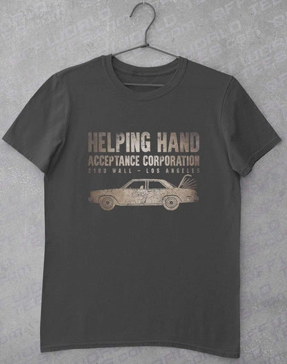 Helping Hand T-Shirt S / Charcoal  - Off World Tees