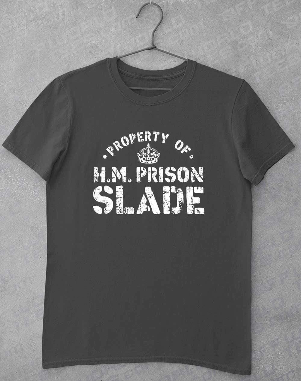 HM Prison Slade T-Shirt S / Charcoal  - Off World Tees