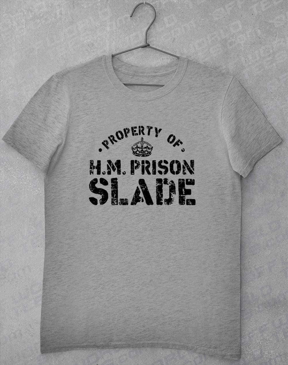 HM Prison Slade T-Shirt S / Heather Grey  - Off World Tees