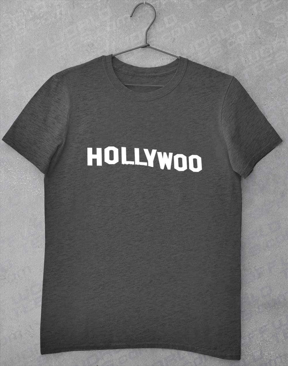 Hollywoo Sign T-Shirt S / Dark Heather  - Off World Tees
