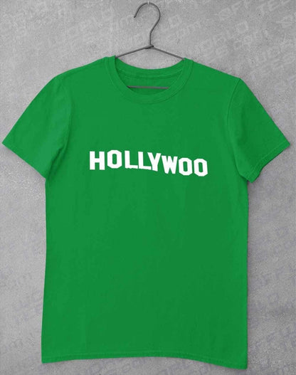 Hollywoo Sign T-Shirt S / Irish Green  - Off World Tees