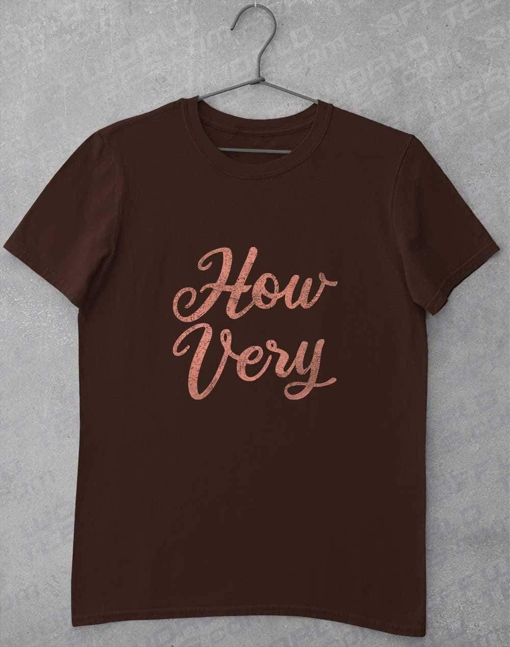 How Very T-Shirt S / Dark Chocolate  - Off World Tees