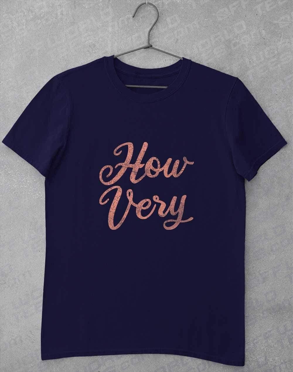 How Very T-Shirt S / Navy  - Off World Tees