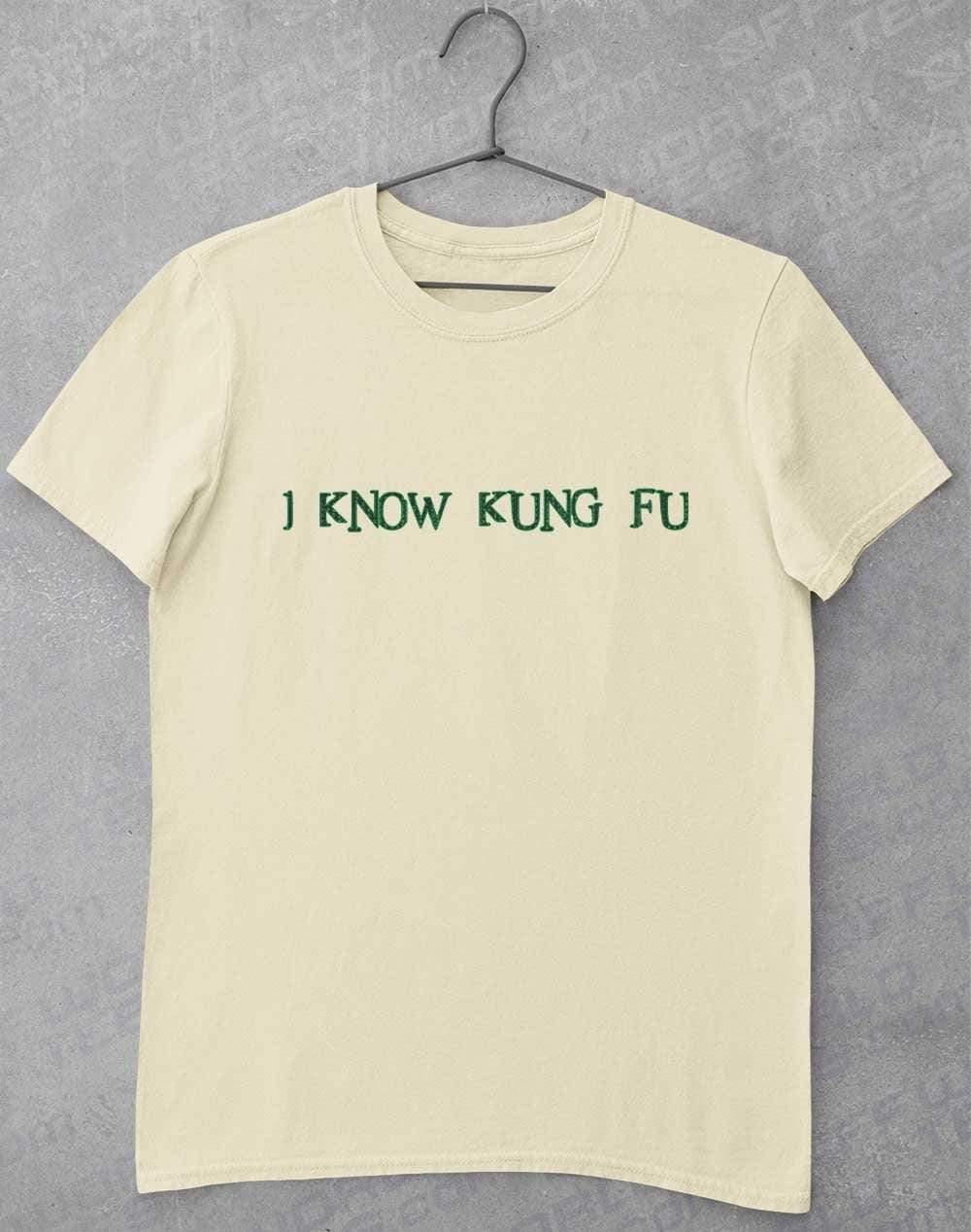 I Know Kung Fu T-Shirt S / Natural  - Off World Tees