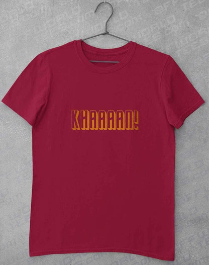 KHAAAAAN T-Shirt S / Cardinal Red  - Off World Tees