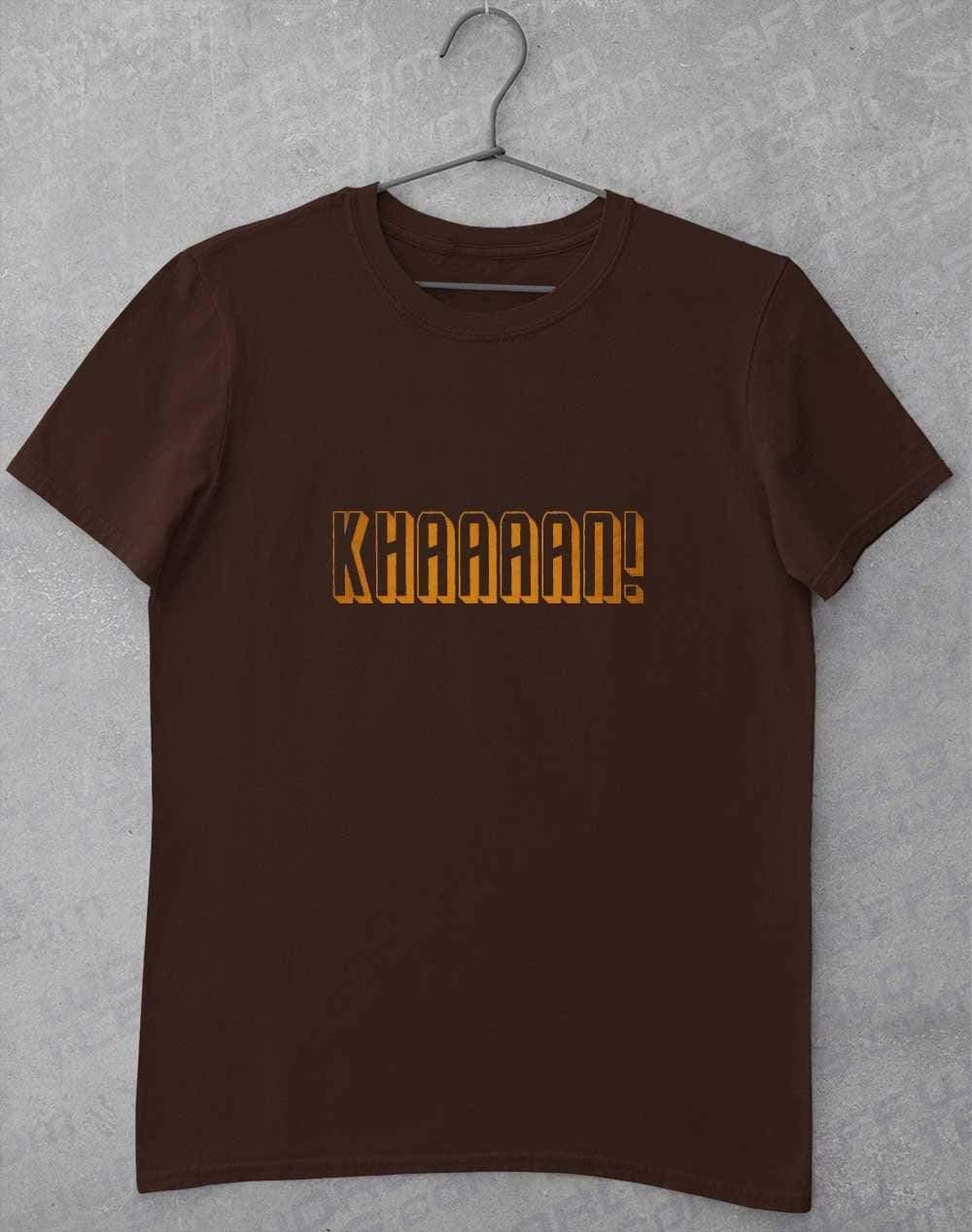 KHAAAAAN T-Shirt S / Dark Chocolate  - Off World Tees
