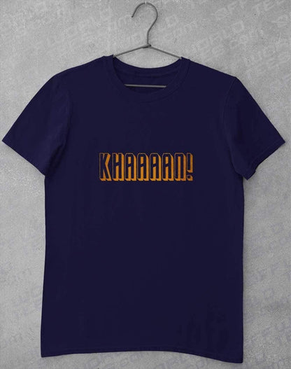 KHAAAAAN T-Shirt S / Navy  - Off World Tees