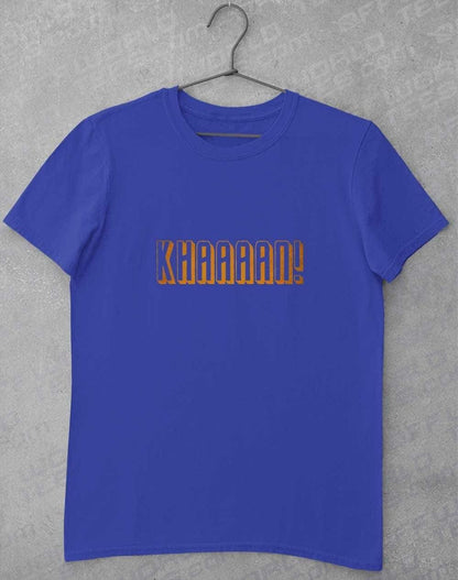 KHAAAAAN T-Shirt S / Royal  - Off World Tees