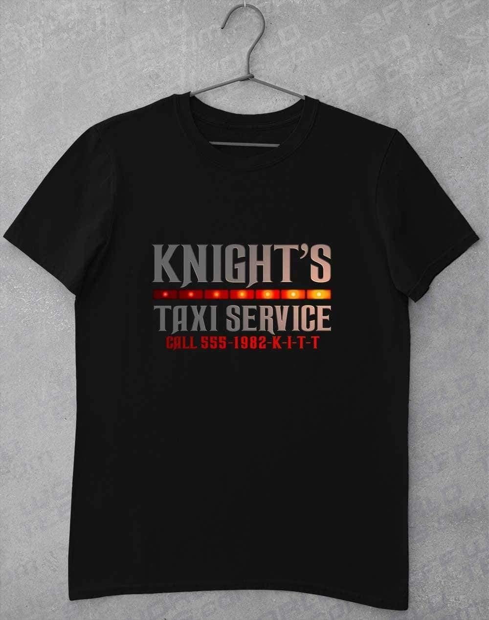 Knight's Taxi Sevice T-Shirt S / Black  - Off World Tees