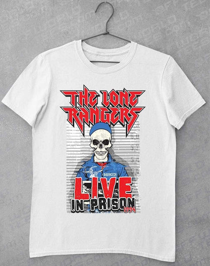 Lone Rangers Live in Prison 1994 T-Shirt S / White  - Off World Tees