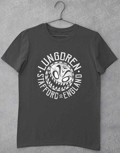 LUNGDREN Stafford Smiley - T-Shirt S / Charcoal  - Off World Tees