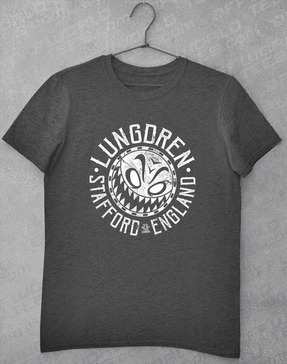 LUNGDREN Stafford Smiley - T-Shirt S / Dark Heather  - Off World Tees