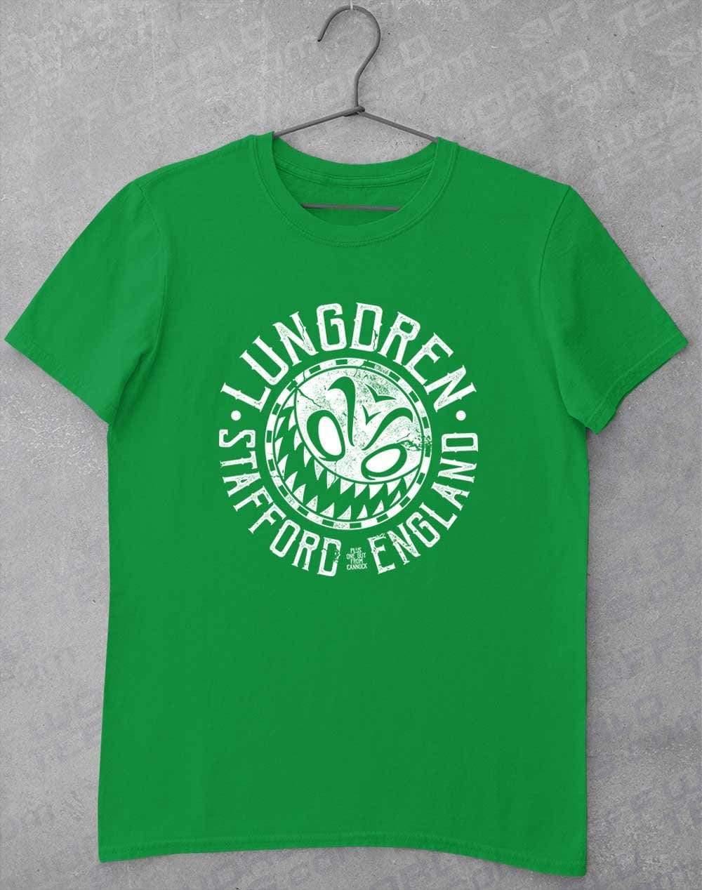 LUNGDREN Stafford Smiley - T-Shirt S / Irish Green  - Off World Tees