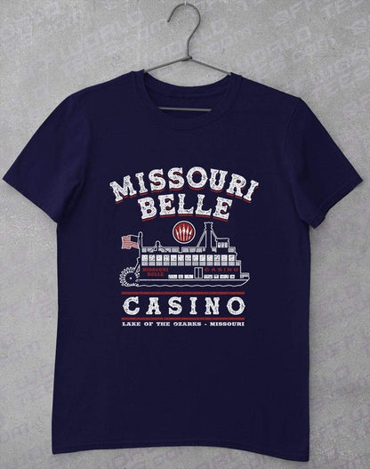 Missouri Belle Casino T-Shirt S / Navy  - Off World Tees