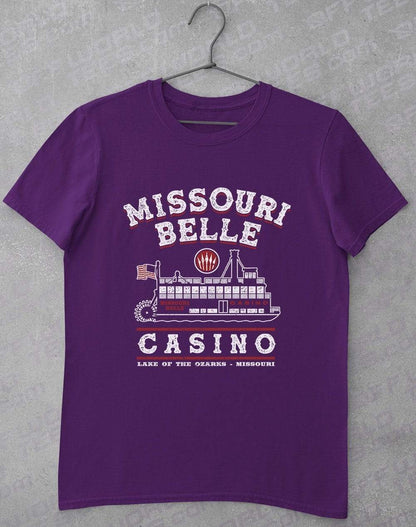 Missouri Belle Casino T-Shirt S / Purple  - Off World Tees
