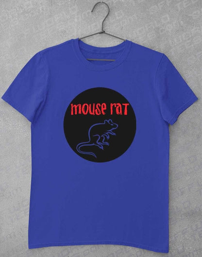 Mouse Rat Round Logo T-Shirt S / Royal  - Off World Tees