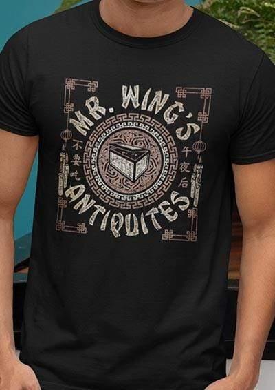 Mr Wing's Antiquites T-Shirt  - Off World Tees