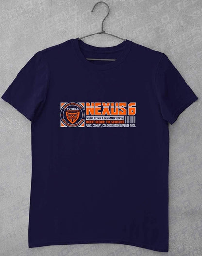 Nexus 6 Replicant Incept Date (CHOOSE YOUR DECADE!) T-Shirt The Seventies - Navy / S  - Off World Tees