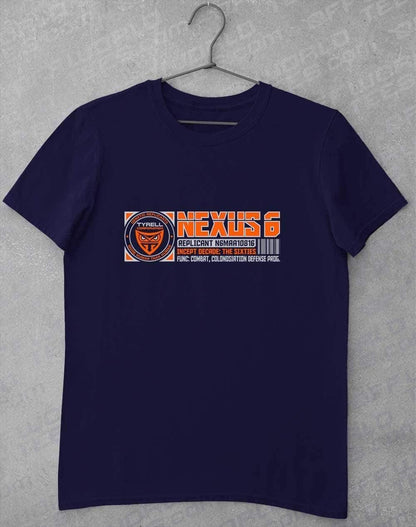 Nexus 6 Replicant Incept Date (CHOOSE YOUR DECADE!) T-Shirt The Sixties - Navy / S  - Off World Tees