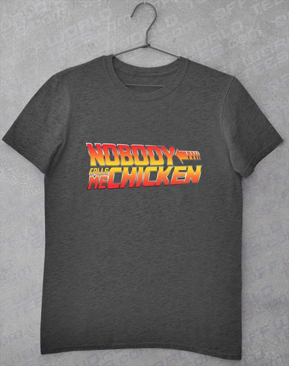Nobody Calls Me Chicken T-Shirt S / Dark Heather  - Off World Tees