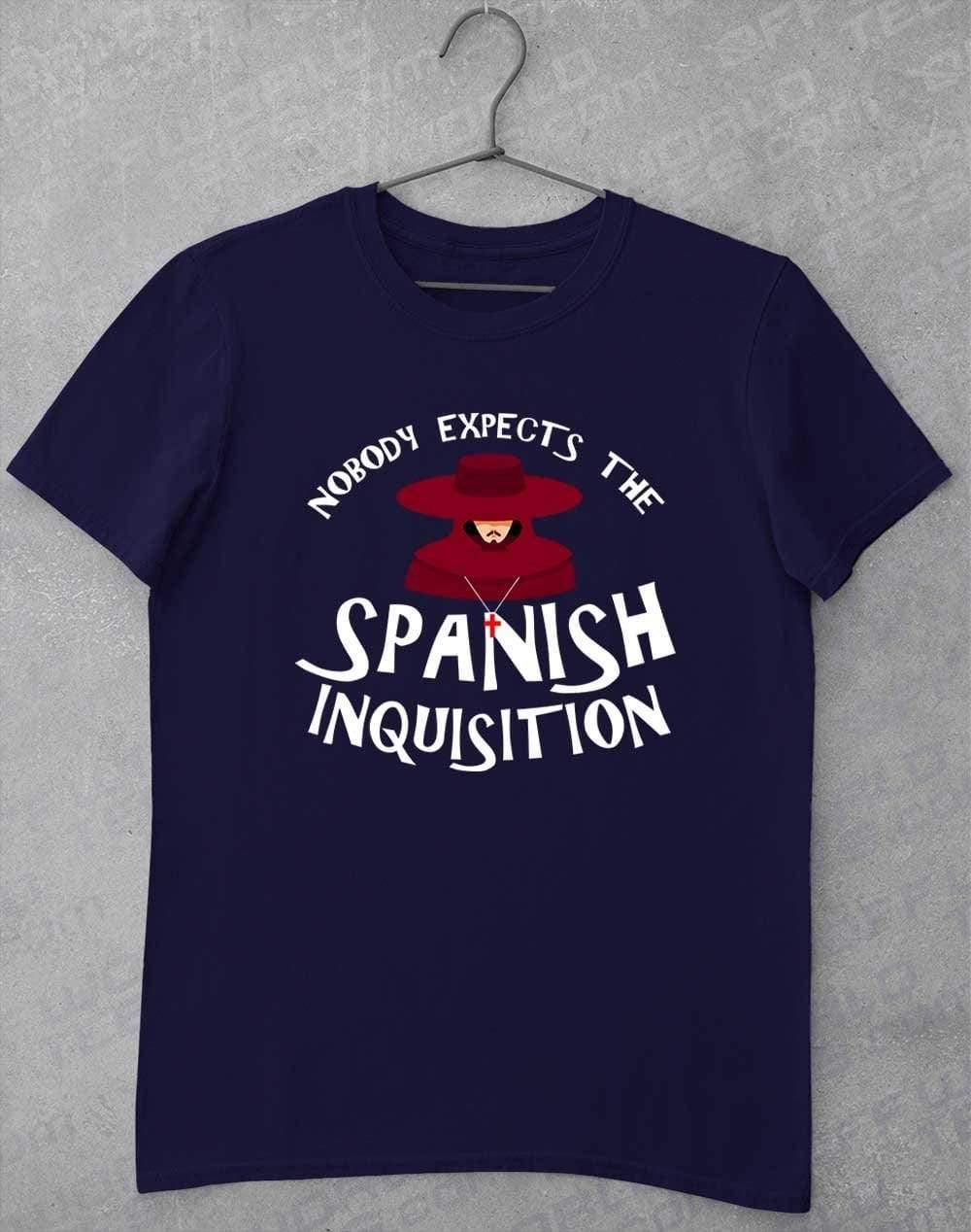 Nobody Expects the Spanish Inquisition T-Shirt S / Navy  - Off World Tees