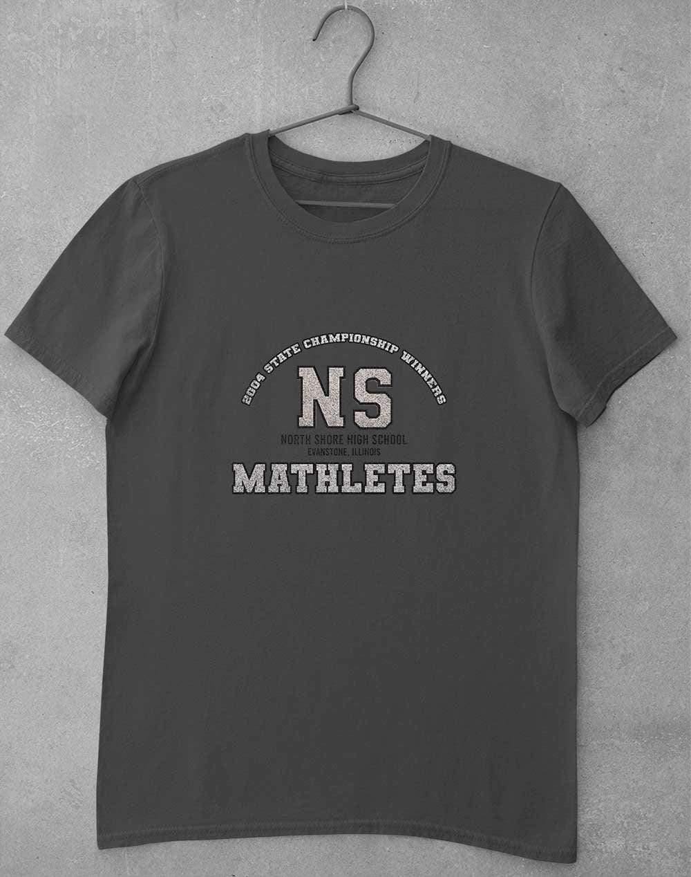 North Shore High School - Mathletes T-Shirt S / Charcoal  - Off World Tees