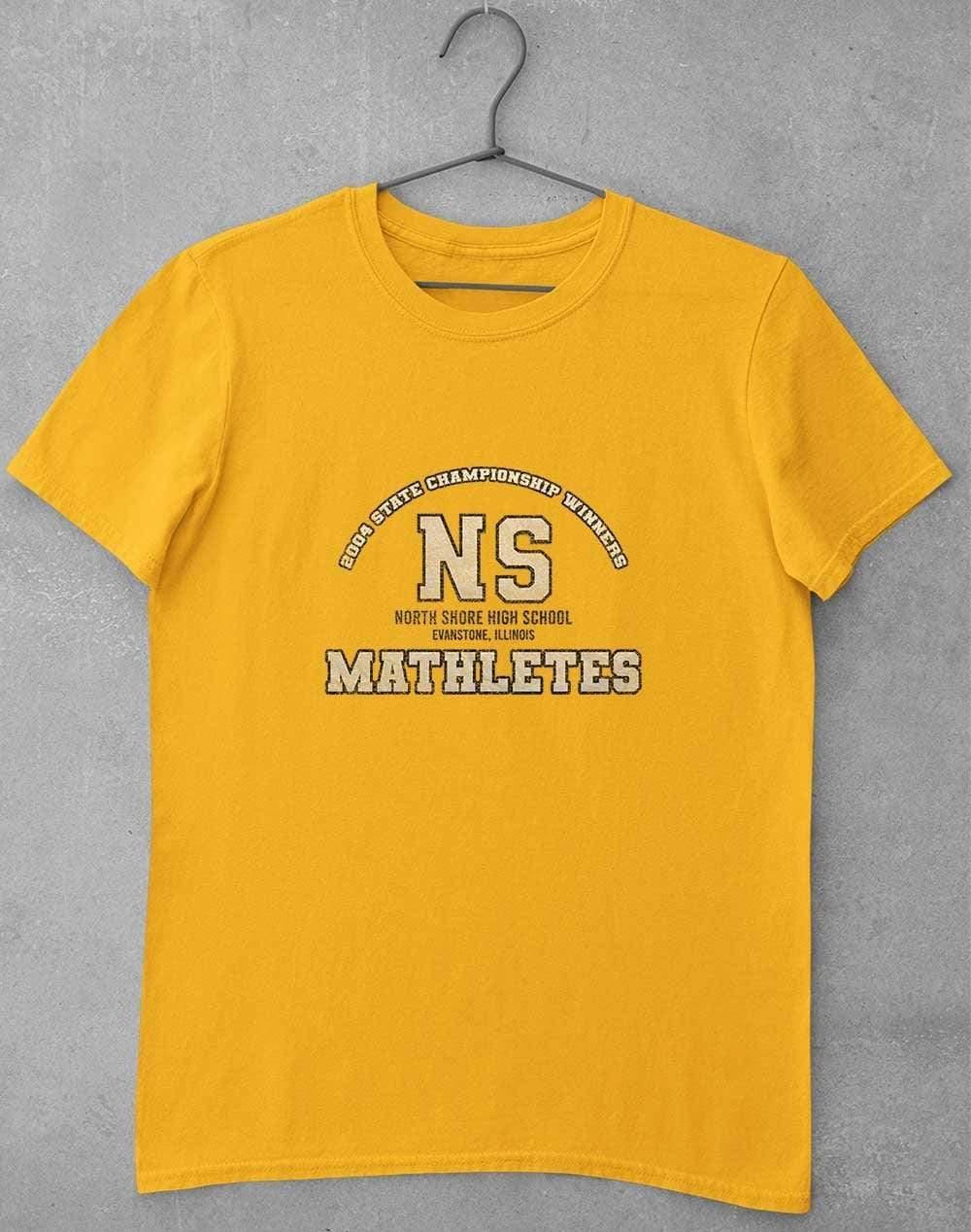 North Shore High School - Mathletes T-Shirt S / Gold  - Off World Tees