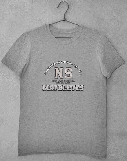 North Shore High School - Mathletes T-Shirt S / Heather Grey  - Off World Tees