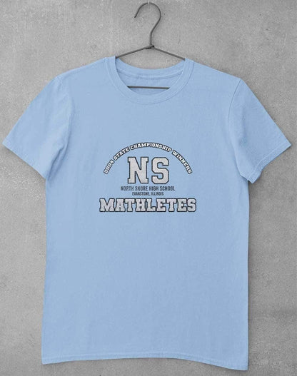 North Shore High School - Mathletes T-Shirt S / Light Blue  - Off World Tees
