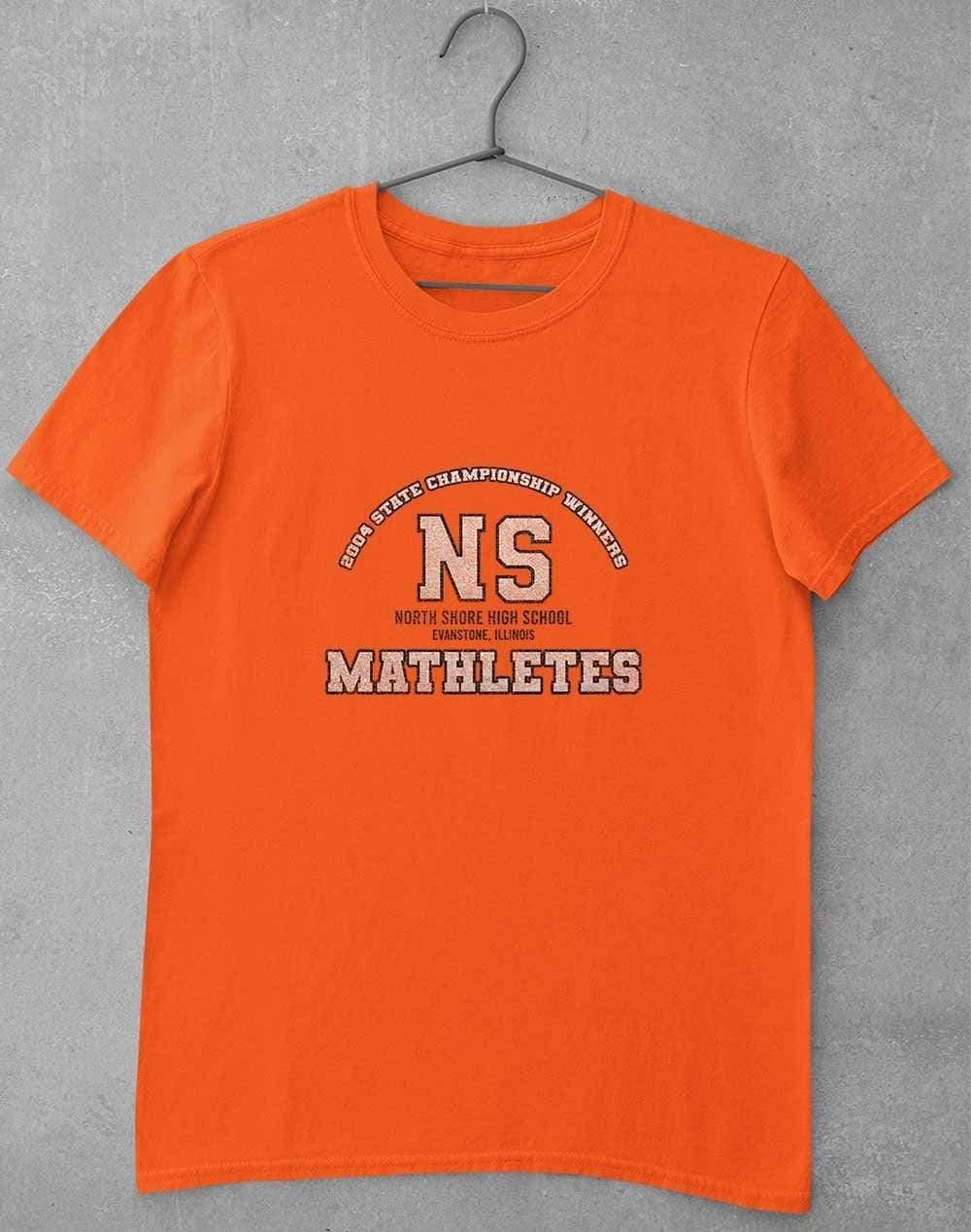 North Shore High School - Mathletes T-Shirt S / Orange  - Off World Tees