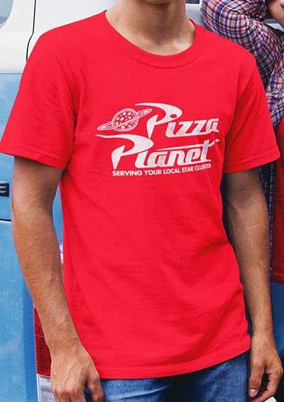 Pizza Planet Distressed Logo T-Shirt  - Off World Tees