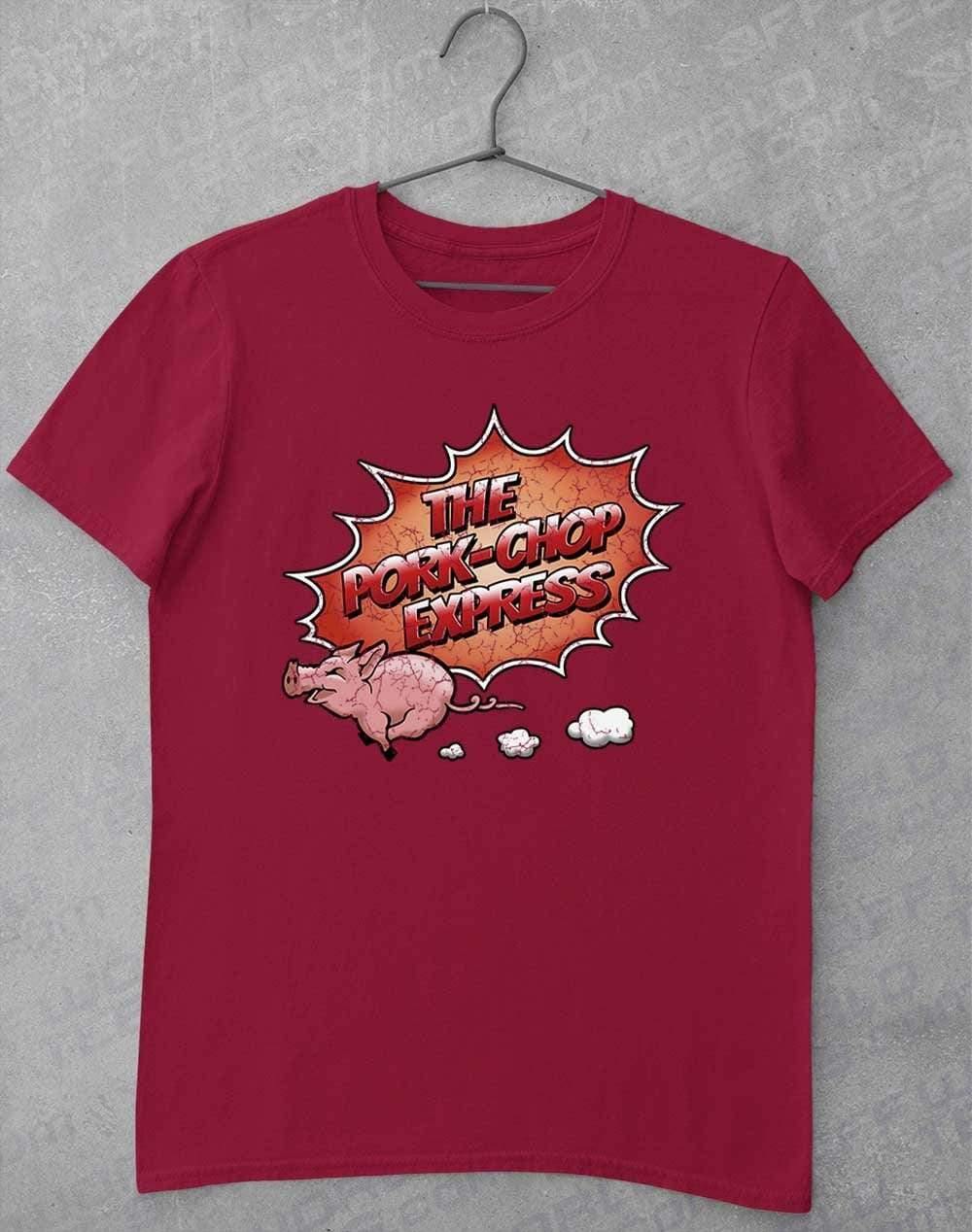 Pork Chop Express Distressed Logo T-Shirt  - Off World Tees