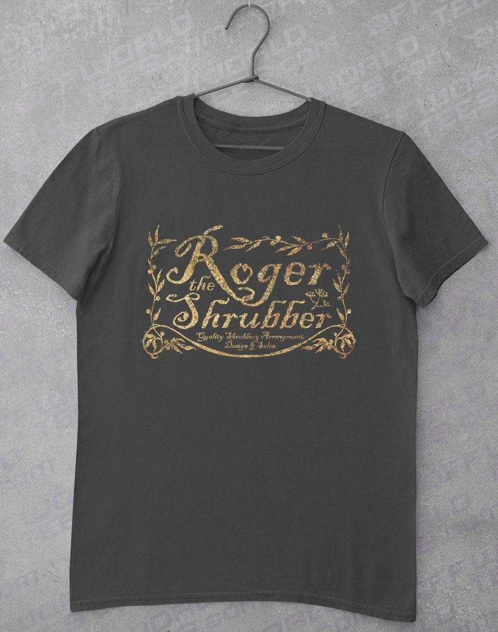 Roger the Shrubber T-Shirt S / Charcoal  - Off World Tees