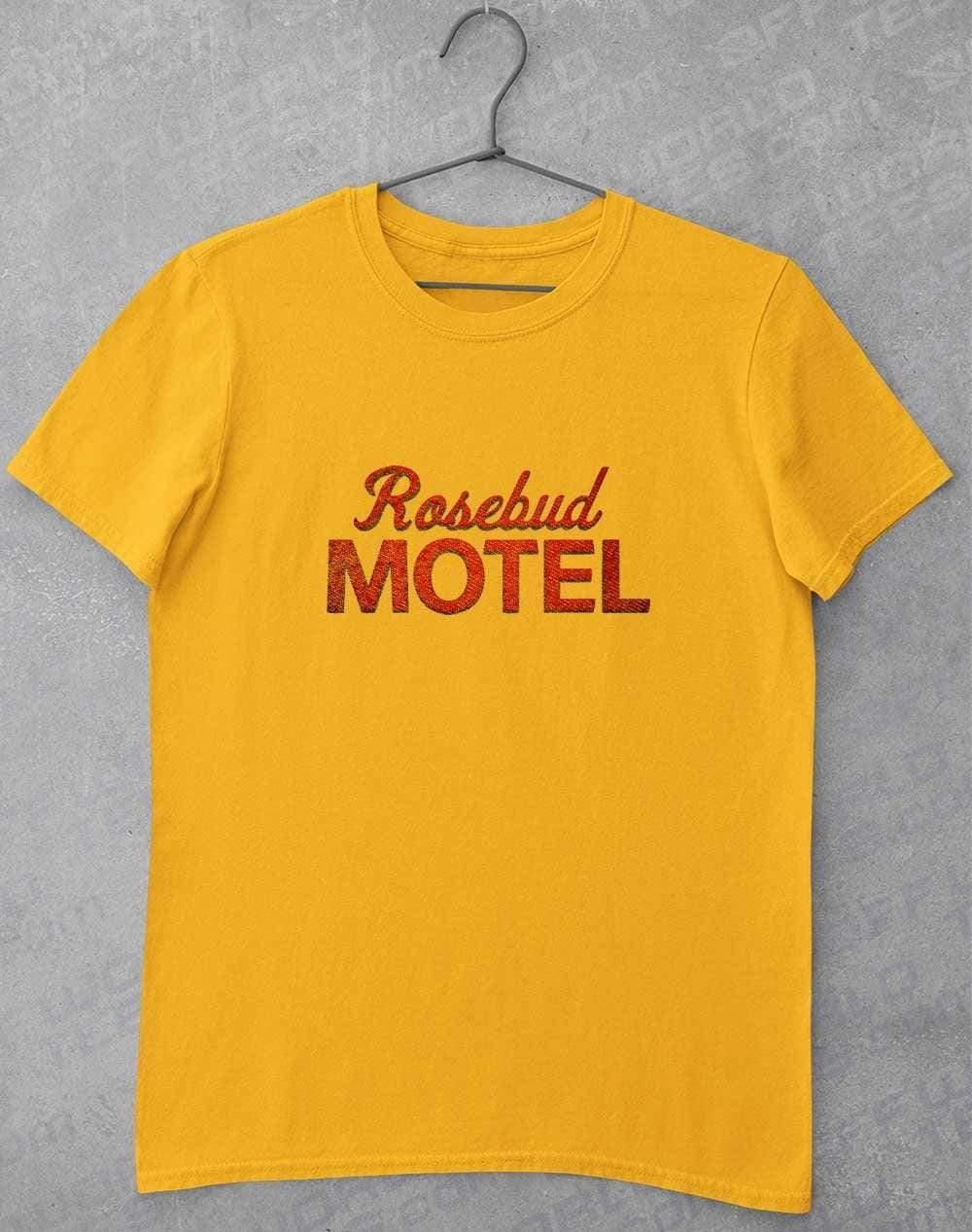Rosebud Motel T-Shirt S / Gold  - Off World Tees