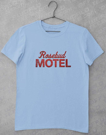 Rosebud Motel T-Shirt S / Light Blue  - Off World Tees