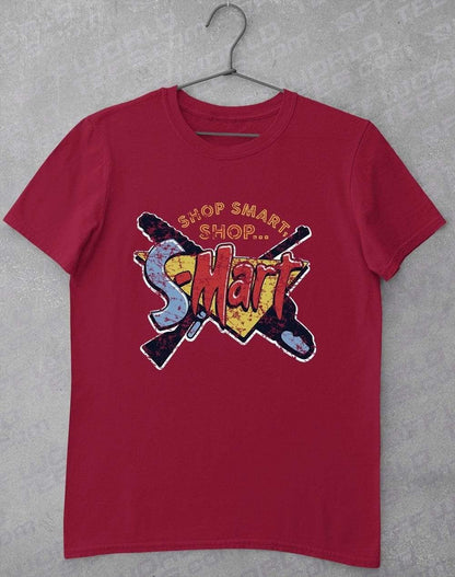 S-Mart Chainsaw & Gun T-Shirt S / Cardinal Red  - Off World Tees
