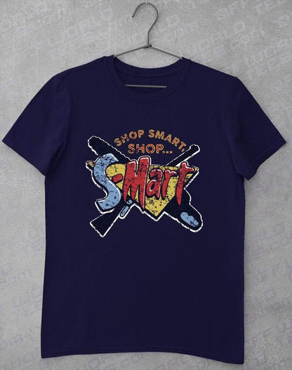 S-Mart Chainsaw & Gun T-Shirt S / Navy  - Off World Tees