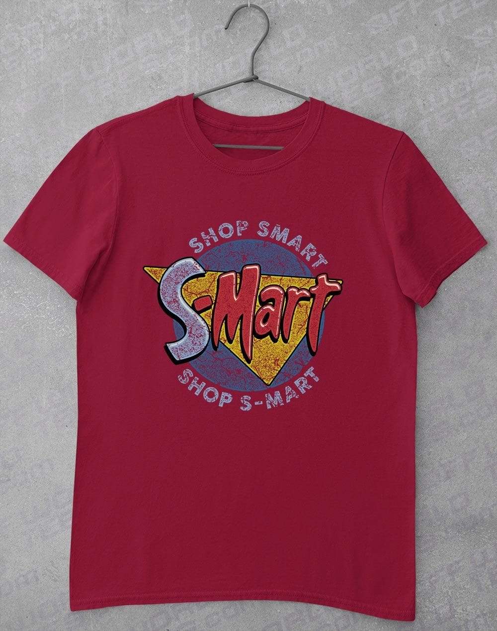 S-Mart Circular Logo T-Shirt S / Cardinal Red  - Off World Tees