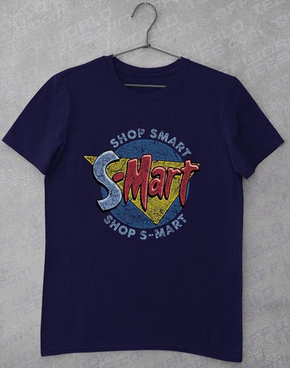 S-Mart Circular Logo T-Shirt S / Navy  - Off World Tees
