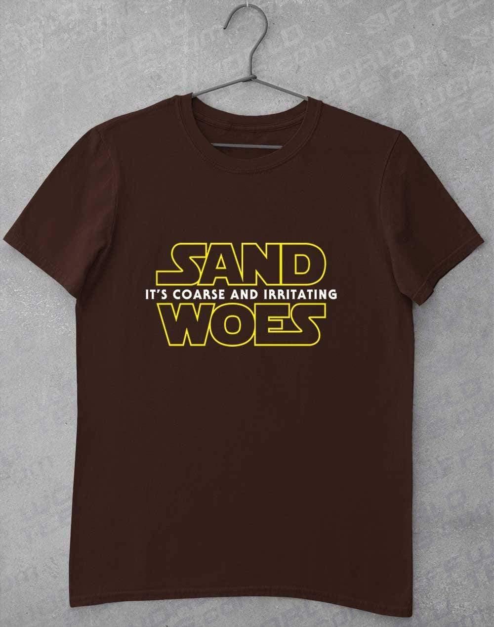 Sand Woes - T-Shirt S / Dark Chocolate  - Off World Tees
