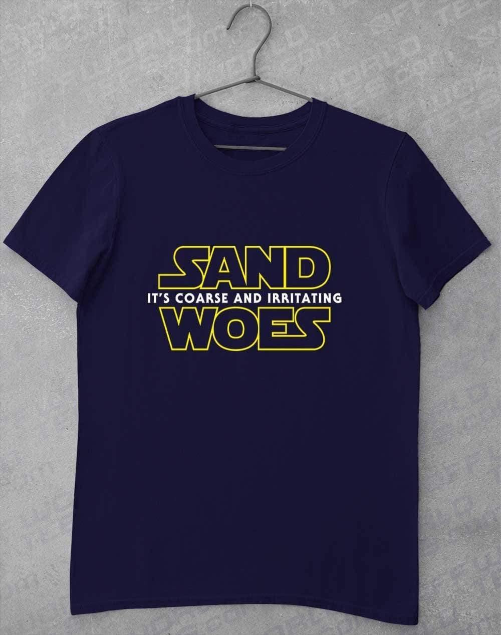 Sand Woes - T-Shirt S / Navy  - Off World Tees