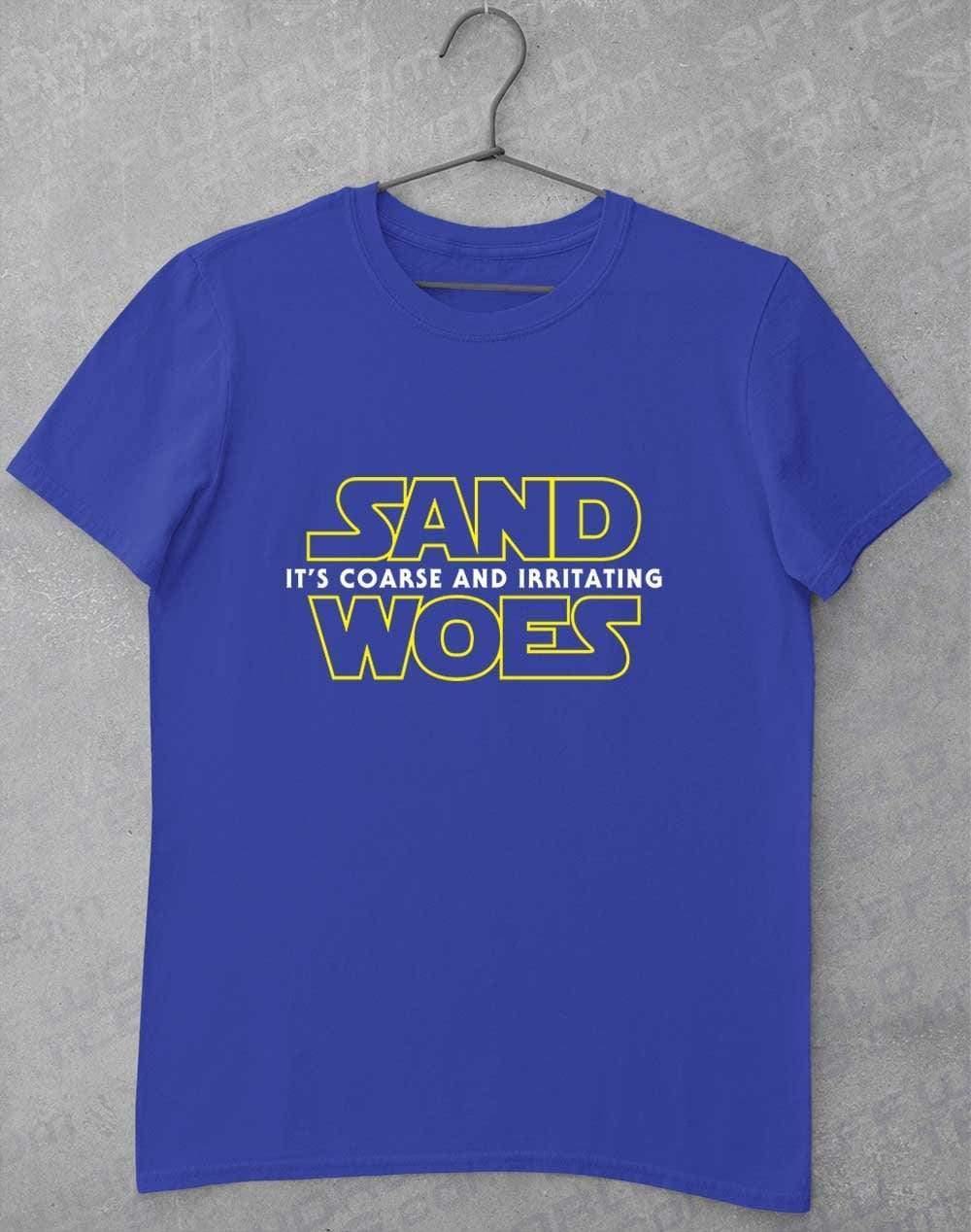 Sand Woes - T-Shirt S / Royal  - Off World Tees