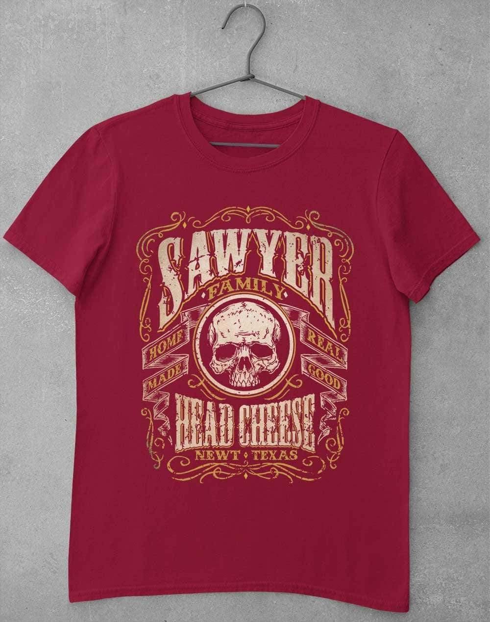Sawyer Family Head Cheese T-Shirt S / Cardinal Red  - Off World Tees