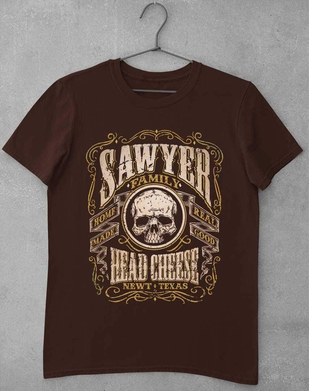 Sawyer Family Head Cheese T-Shirt S / Dark Chocolate  - Off World Tees