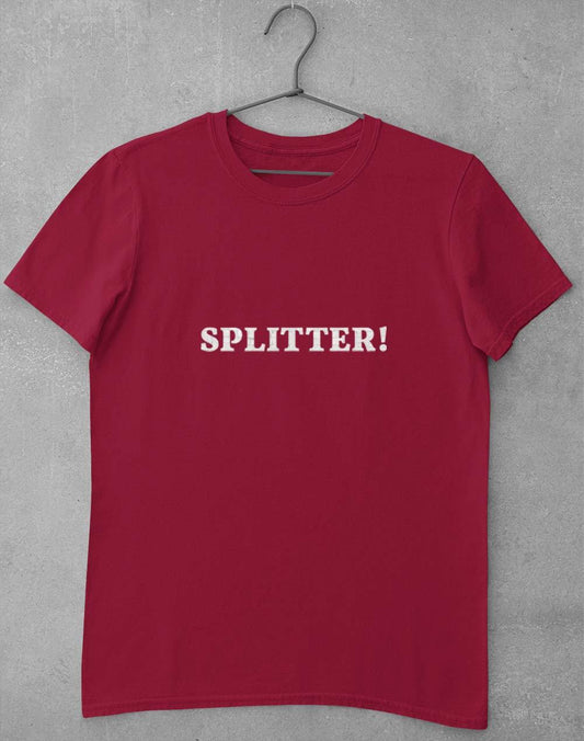 Splitter! T-Shirt S / Cardinal Red  - Off World Tees