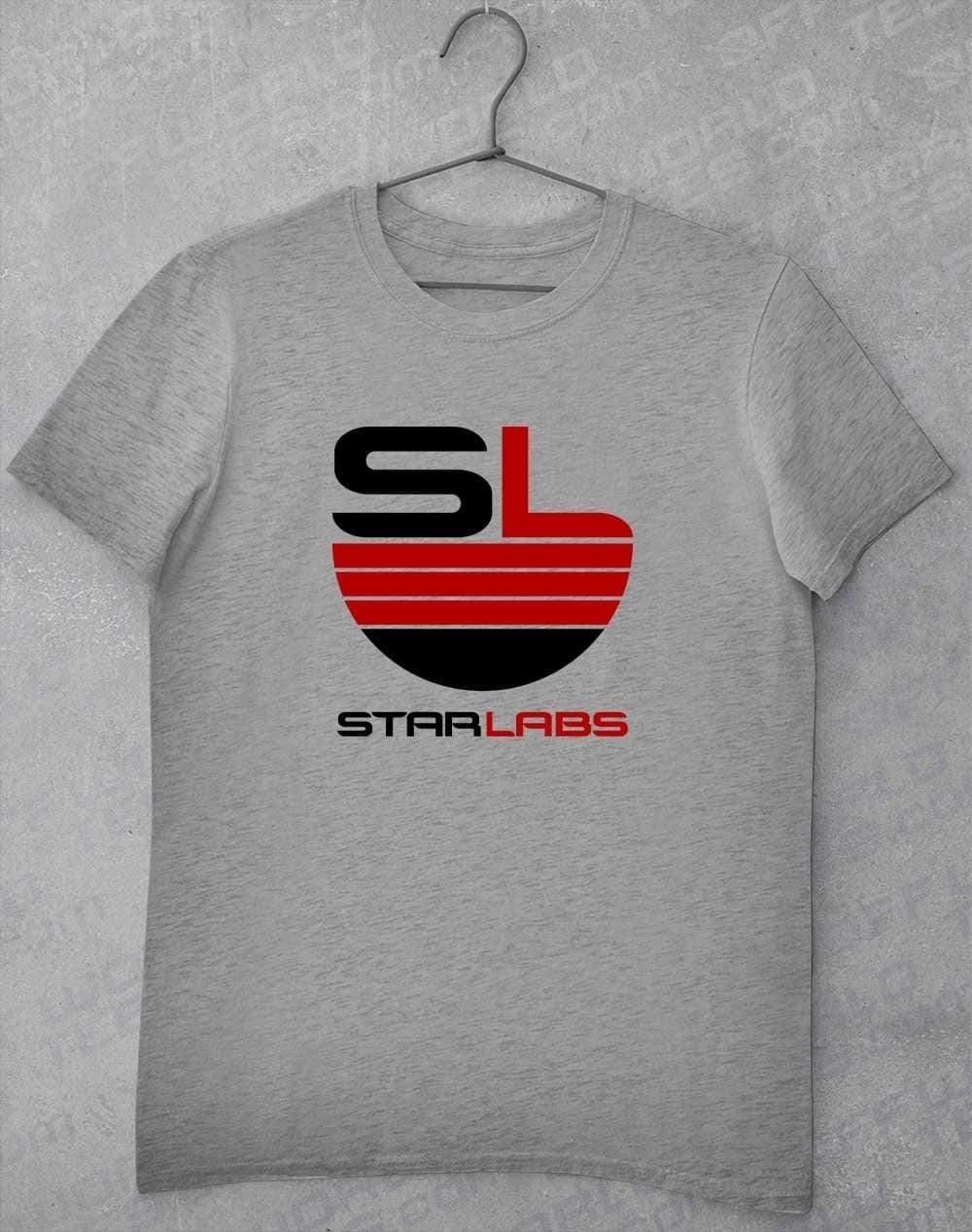 Star Labs Logo T-Shirt S / Heather Grey  - Off World Tees