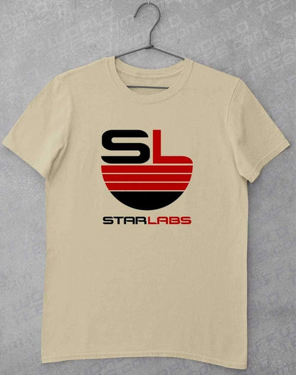 Star Labs Logo T-Shirt S / Sand  - Off World Tees