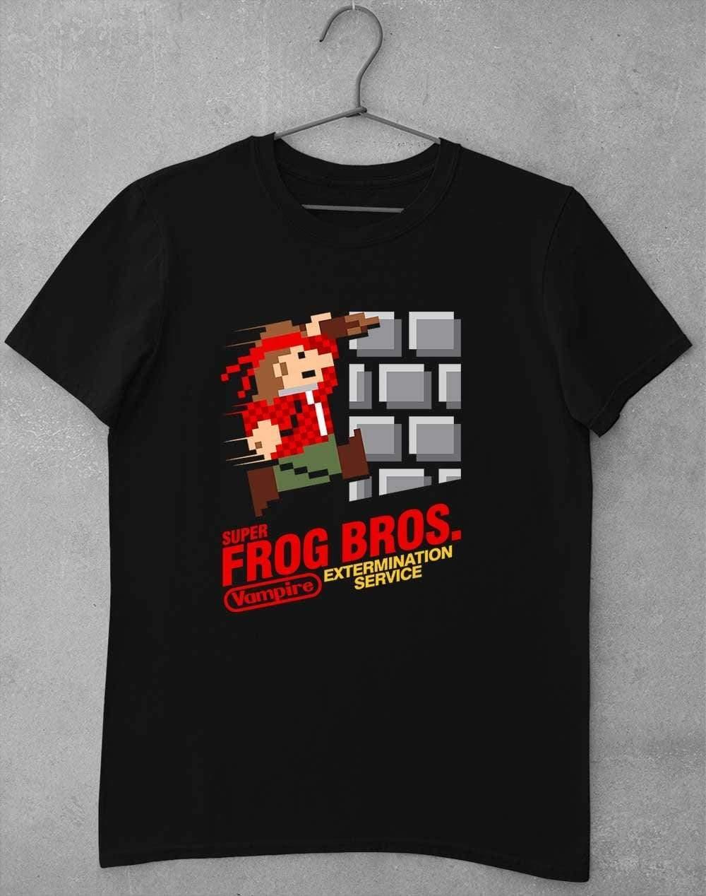 Super Frog Bros T-Shirt S / Black  - Off World Tees