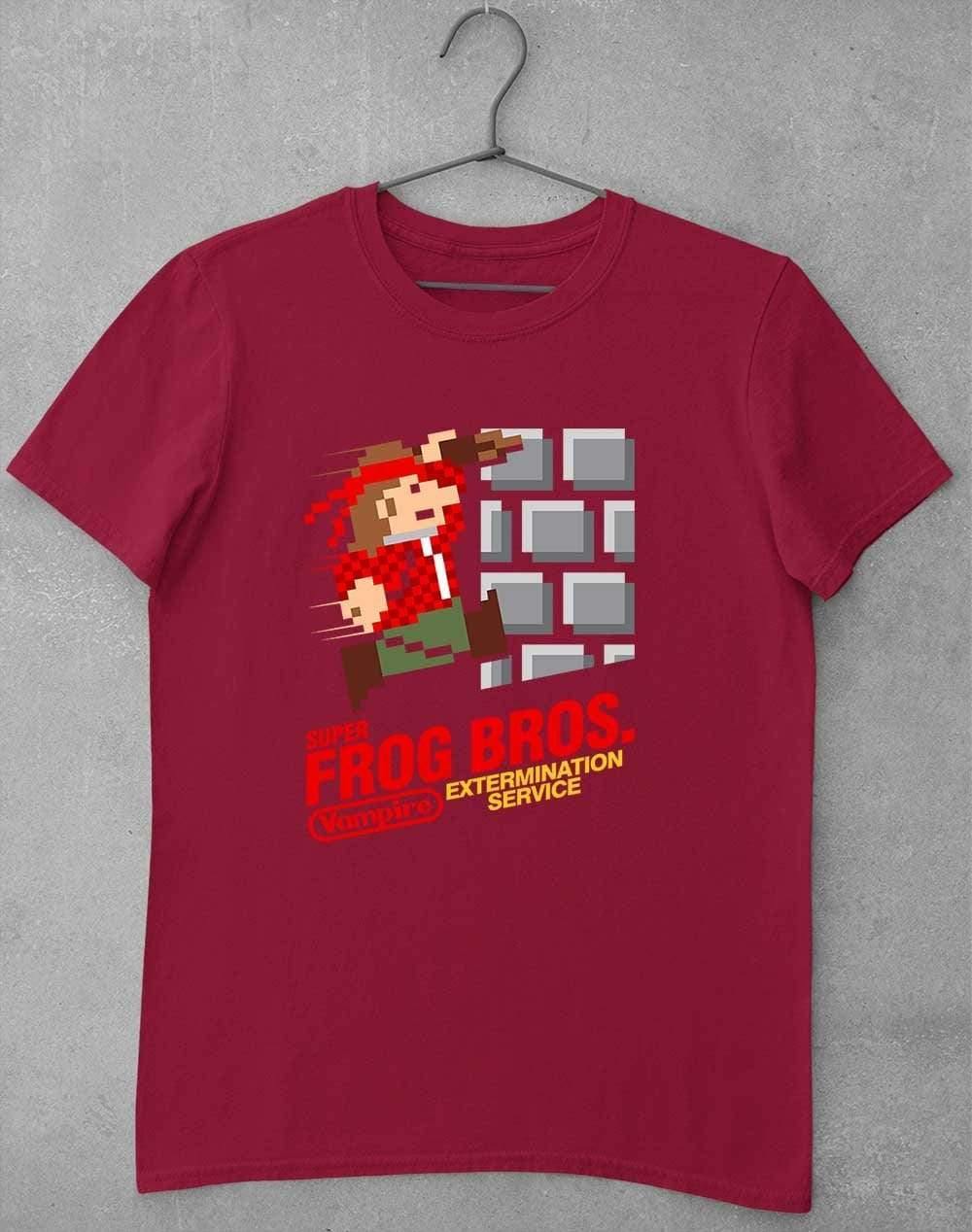 Super Frog Bros T-Shirt S / Cardinal Red  - Off World Tees