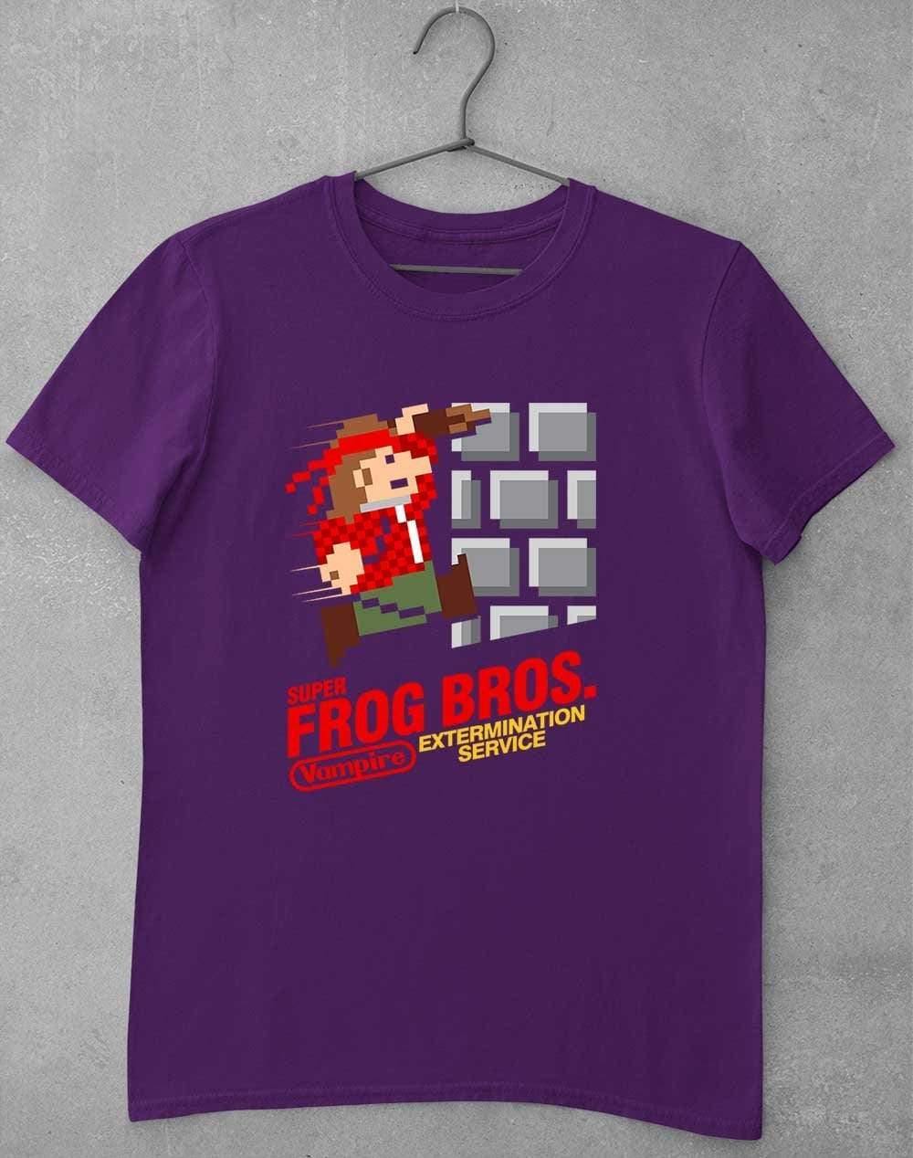 Super Frog Bros T-Shirt S / Purple  - Off World Tees